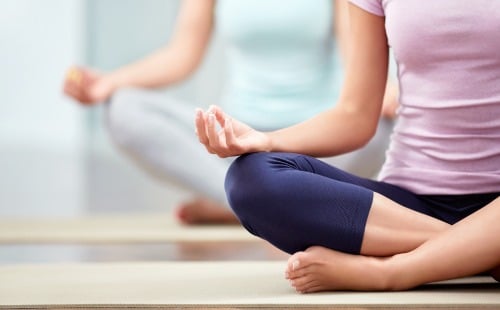 Yoga is a great way to slowly stretch and move muscles in the body
