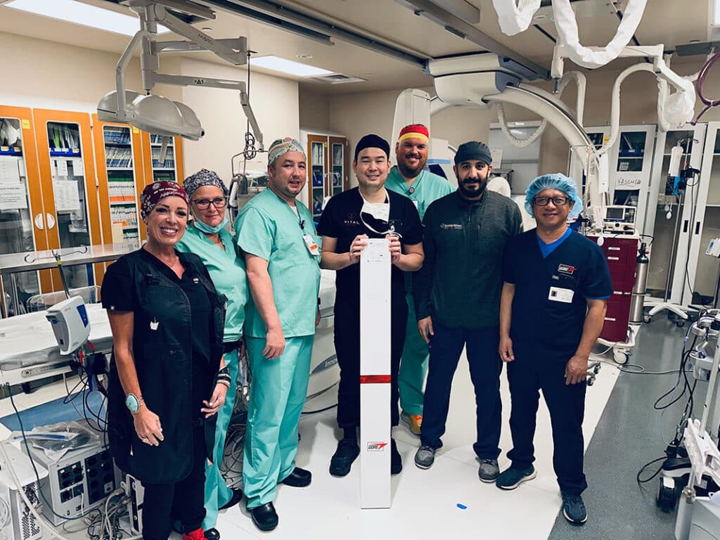 Dr. Hinohara recently performed the first Atrial Septal Defect (ASD) procedure using the Gore Cardioform ASD Occluder device at HCA Northwest Hospital